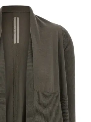 'Medium Wrap' cardigan Woman RICK OWENS Gray