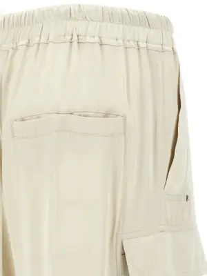 'Cargobelas' pants 61% acetate 39% viscose RICK OWENS Beige
