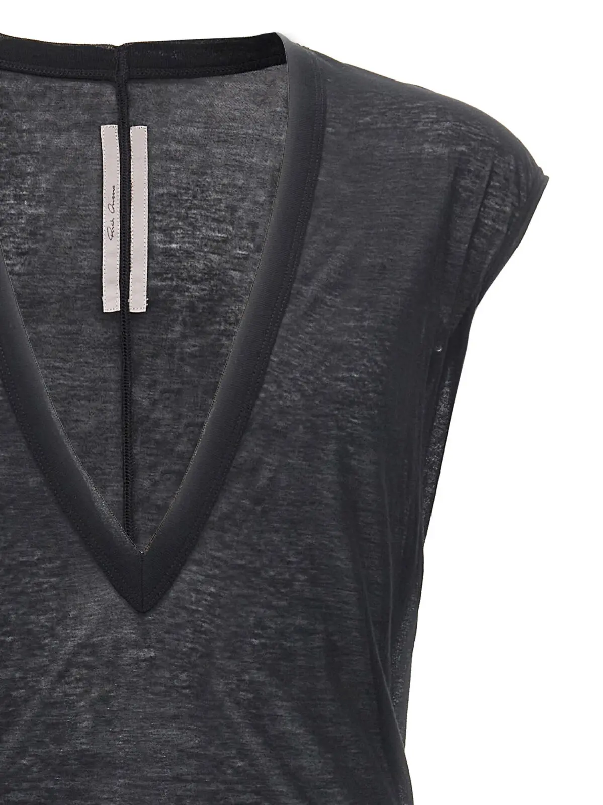 Футболка Rick Owens Dylan T Чорна 3 'Dylan T' T-shirt Man RICK OWENS Black