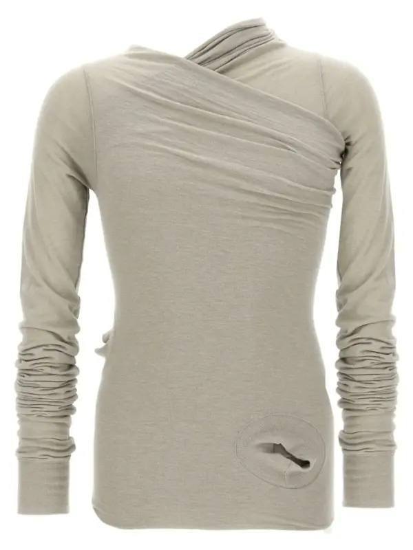 'Hollywood Banana' T-shirt RICK OWENS Gray