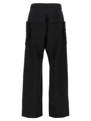 'Stefan Cargo' pants RU02E1346WGP09 RICK OWENS Black