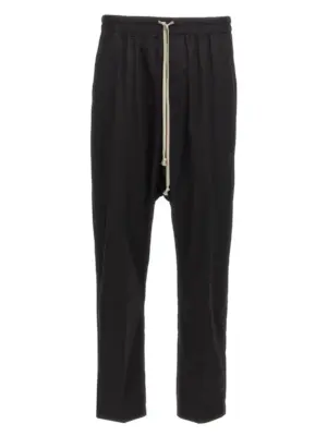 'Drawstring long' pants RICK OWENS Black