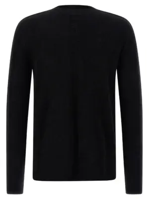 'LS Top' sweater RU02E1670KGRIDP09 RICK OWENS Black