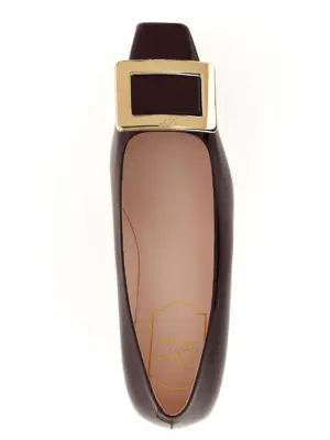 'Belle Vivier' pumps 100% calfskin leather (Bos Taurus) ROGER VIVIER Bordeaux