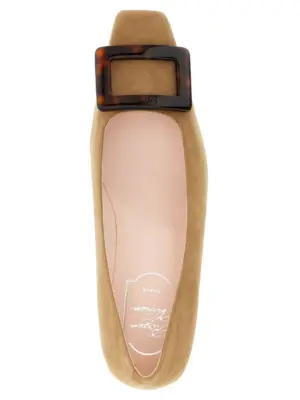 'Belle Viver' pumps 100% goat leather (Capra Hircus Hircus) ROGER VIVIER Beige