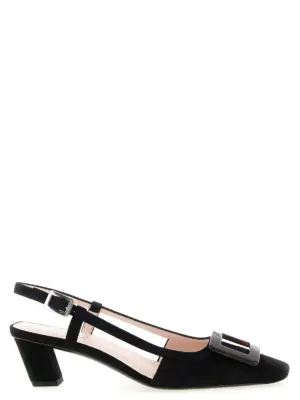 'Belle Viver' slingback ROGER VIVIER Black