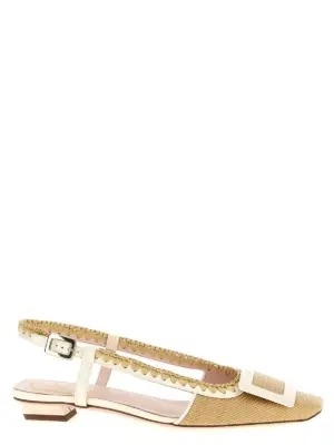 'Belle Vivier' slingback ROGER VIVIER Beige