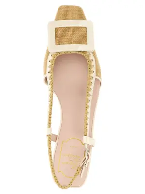 'Belle Vivier' slingback  ROGER VIVIER Beige
