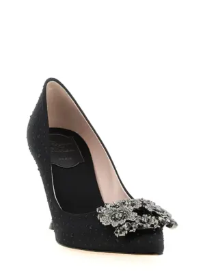 'Efflorescence' pumps RVW53042980RS0B999 ROGER VIVIER Black