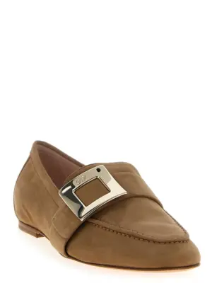 Suede loafers RVW63442470HR0S812 ROGER VIVIER Beige