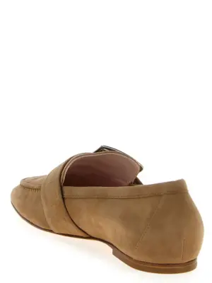 Suede loafers Woman ROGER VIVIER Beige