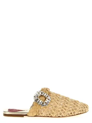 'Bab Viv' mules ROGER VIVIER Beige