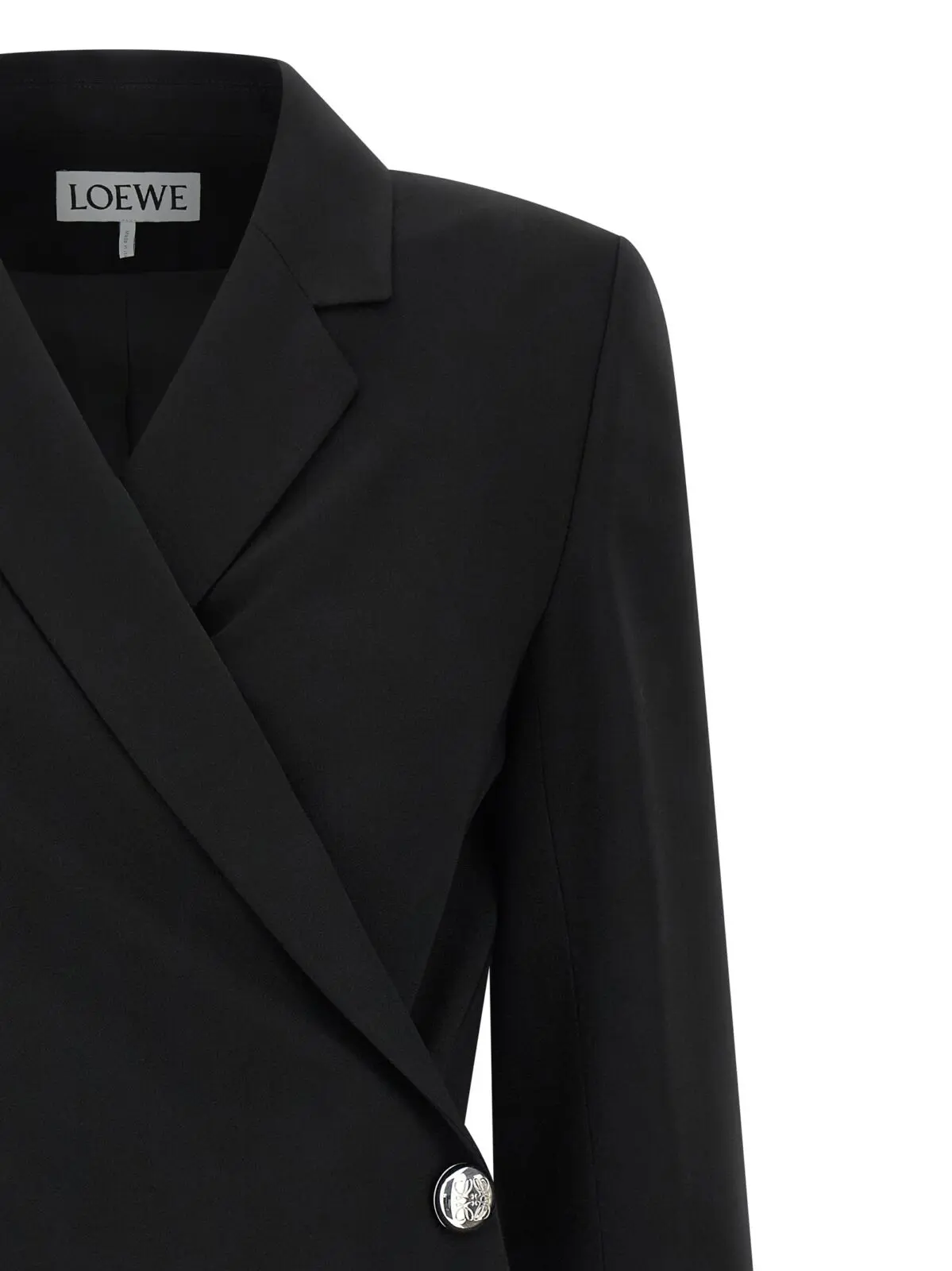 Блейзер Anagram Pebble Loewe Чорний 3 'Anagram Pebble' blazer Woman LOEWE Black