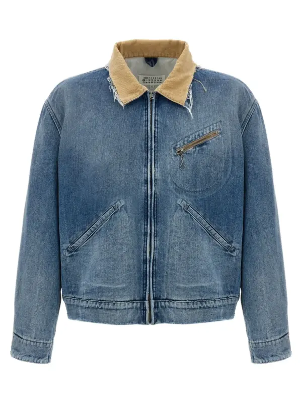 Denim jacket MAISON MARGIELA Light Blue