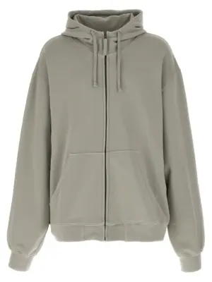 'Numeric signature MM6' hoodie MAISON MARGIELA Gray