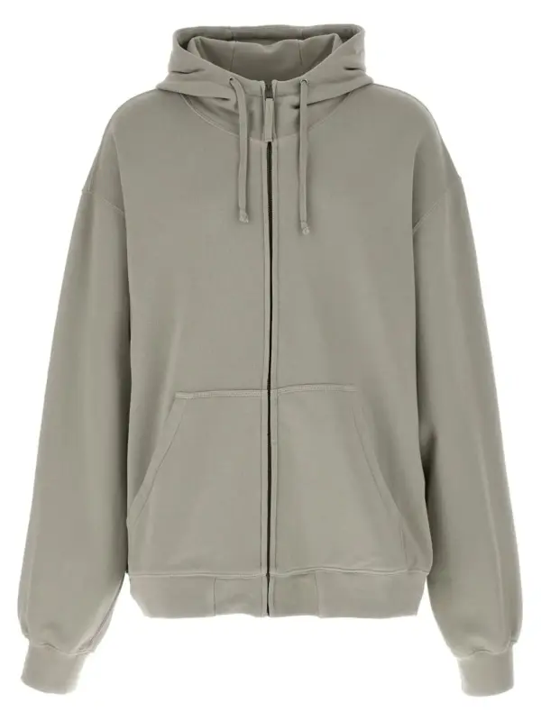 'Numeric signature MM6' hoodie MAISON MARGIELA Gray