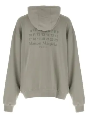 'Numeric signature MM6' hoodie S50HG0049M25017801 MAISON MARGIELA Gray