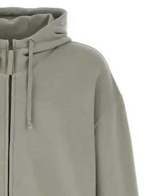 'Numeric signature MM6' hoodie Man MAISON MARGIELA Gray