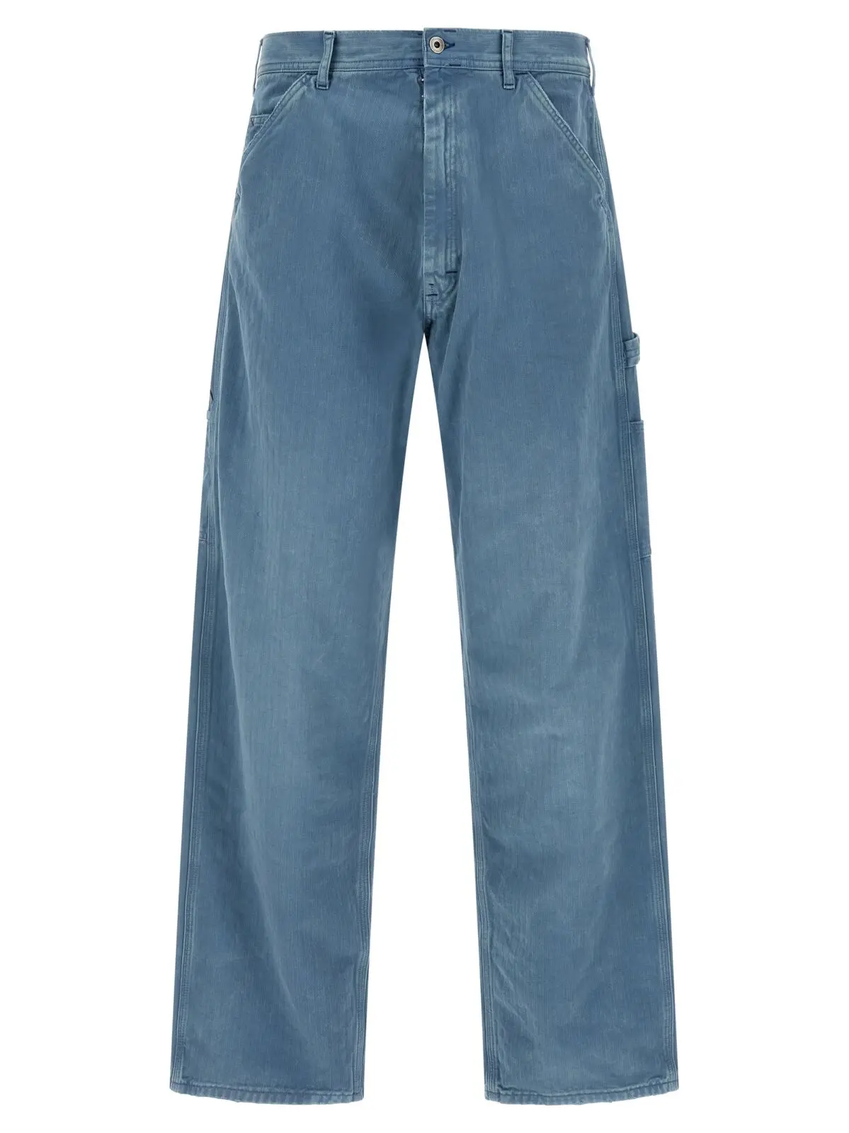 Джинси Maison Margiela Herringbone Блакитні 1 Herringbone jeans MAISON MARGIELA Light Blue