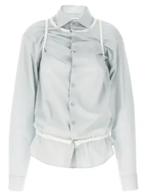 Layered shirt MAISON MARGIELA Light Blue