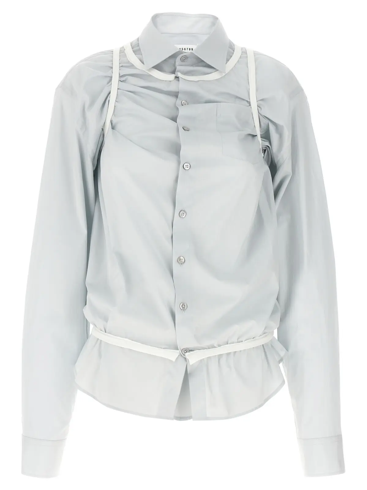 Сорочка в кілька шарів Maison Margiela Блакитна 1 Layered shirt MAISON MARGIELA Light Blue