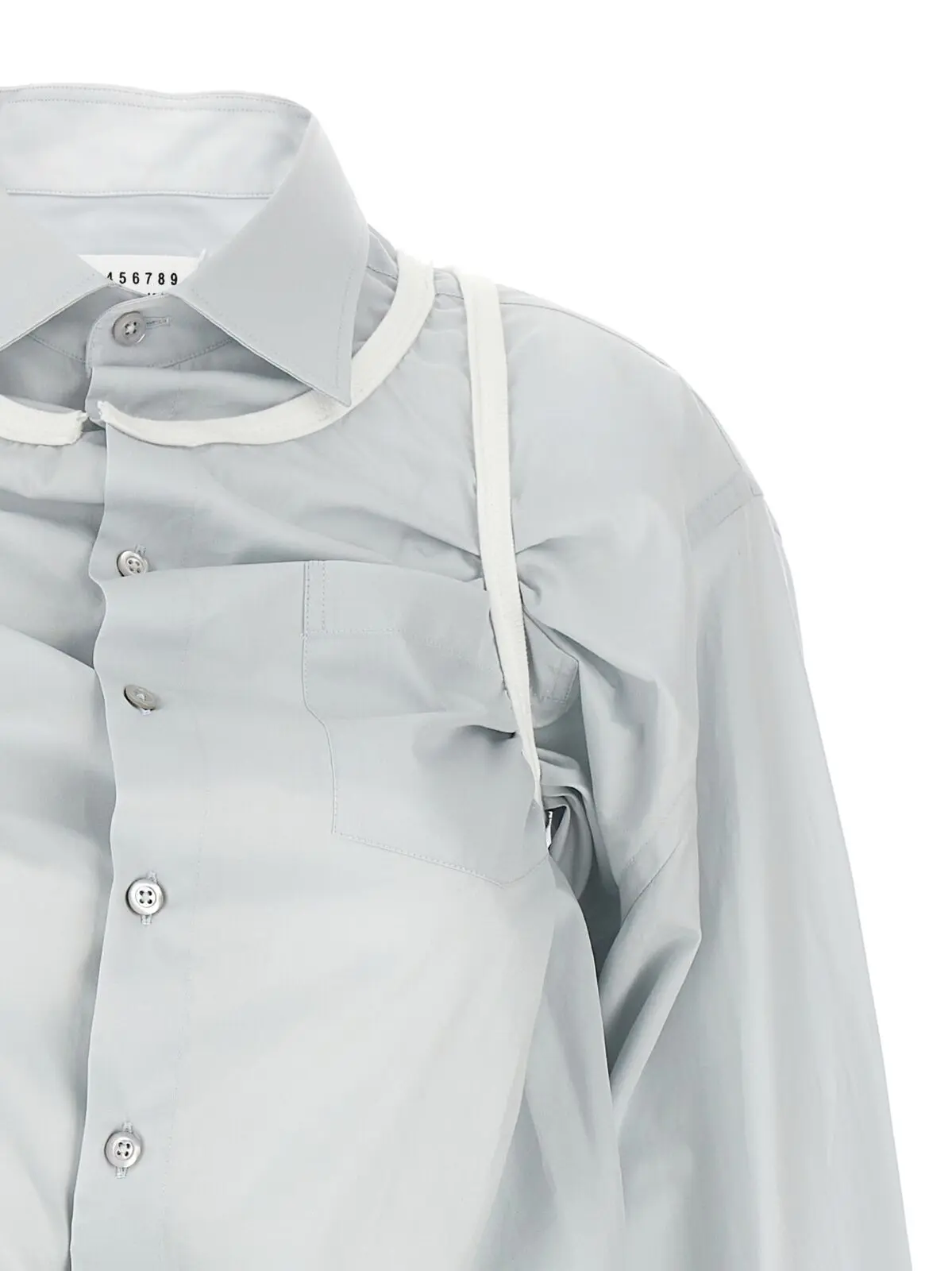 Сорочка в кілька шарів Maison Margiela Блакитна 3 Layered shirt Woman MAISON MARGIELA Light Blue