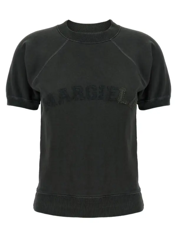 Décortiqué logo sweatshirt MAISON MARGIELA Gray