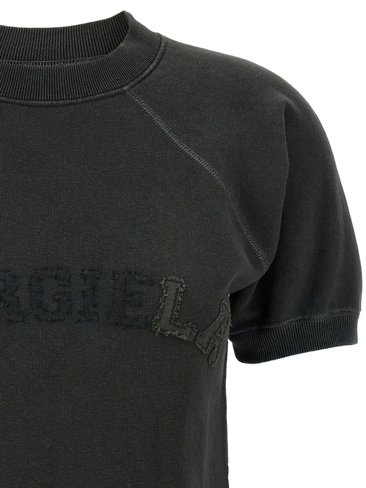 Світшот Décortiqué logo Maison Margiela Сірий 3 Décortiqué logo sweatshirt Woman MAISON MARGIELA Gray