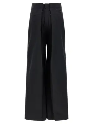 Four stitches pants S51KA0601M35289900 MAISON MARGIELA Black