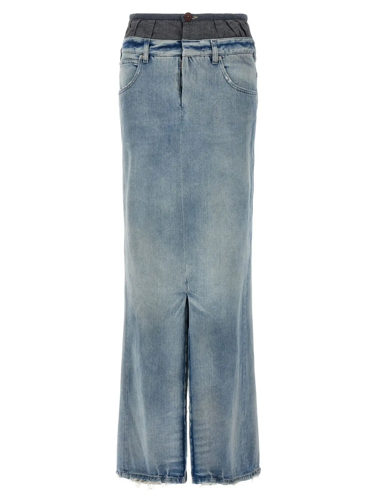 Спідниця Maison Margiela Slits denim Багатокольорова 1 Slits denim skirt MAISON MARGIELA Multicolor