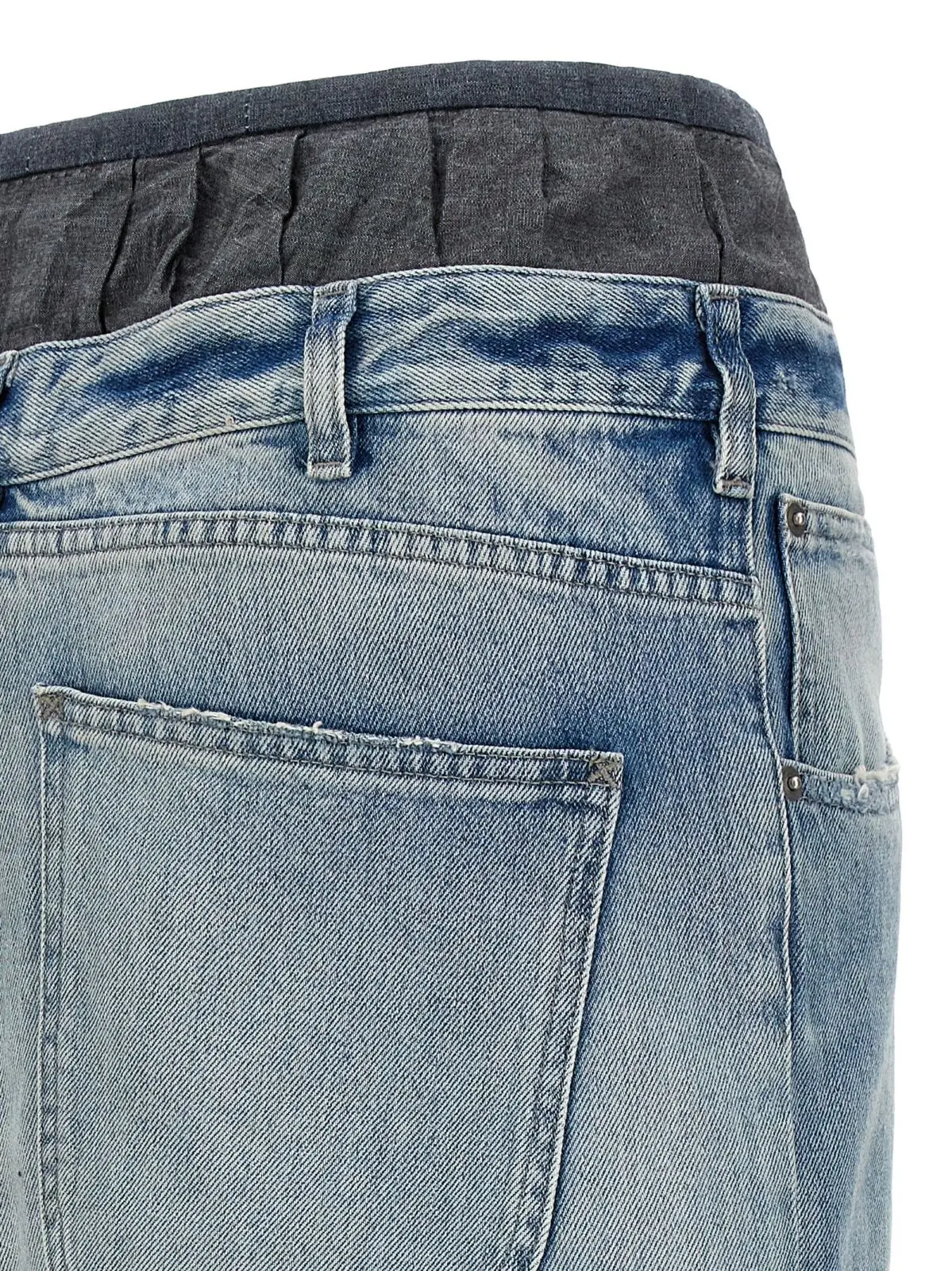 Спідниця Maison Margiela Slits denim Багатокольорова 4 Slits denim skirt 100% cotton MAISON MARGIELA Multicolor