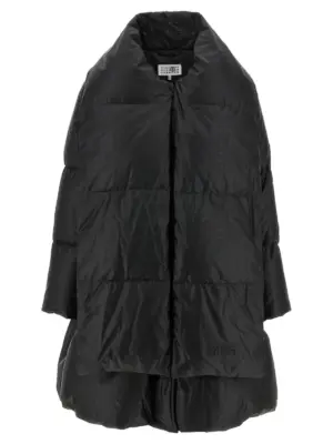 Scarf down jacket MM6 MAISON MARGIELA Black