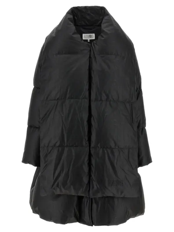 Scarf down jacket MM6 MAISON MARGIELA Black