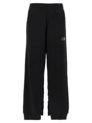 'Numeric signature MM6' joggers MM6 MAISON MARGIELA Black