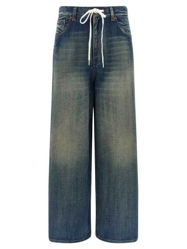 Wide leg jeans MM6 MAISON MARGIELA Blue