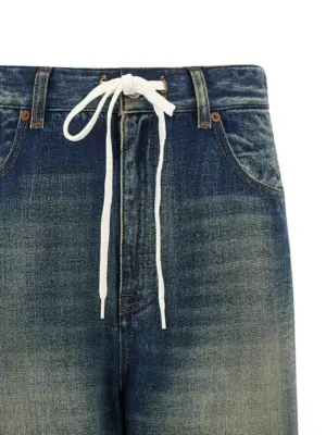 Wide leg jeans Woman MM6 MAISON MARGIELA Blue