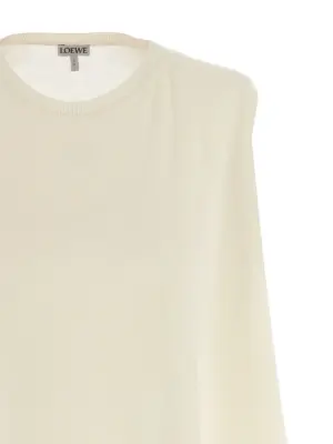 Wool sweater Woman LOEWE White