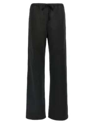 Drawstring pants MM6 MAISON MARGIELA Black