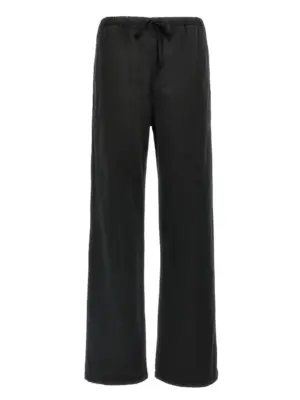 Drawstring pants Woman MM6 MAISON MARGIELA Black