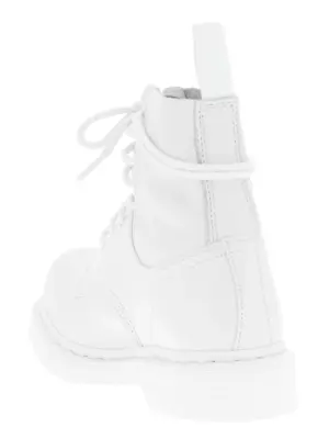 '1460 Twist MM6' MM6 x Dr.Martens amphibian Woman MM6 MAISON MARGIELA White