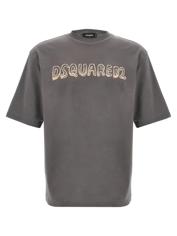 'Best Fade' T-shirt DSQUARED2 Gray