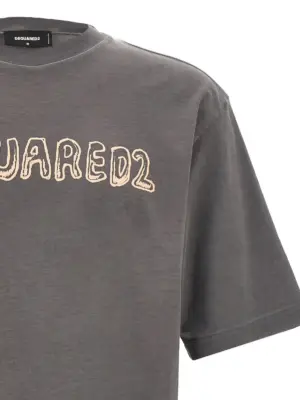 'Best Fade' T-shirt Man DSQUARED2 Gray
