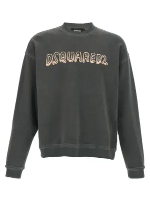 'Best Fade' sweatshirt DSQUARED2 Gray