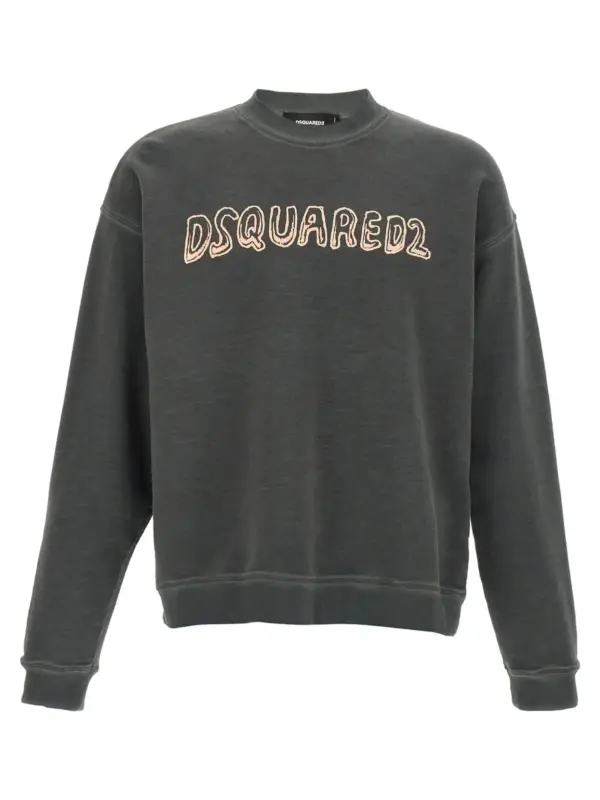 'Best Fade' sweatshirt DSQUARED2 Gray