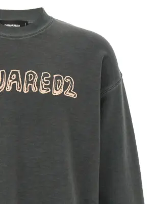 'Best Fade' sweatshirt Man DSQUARED2 Gray