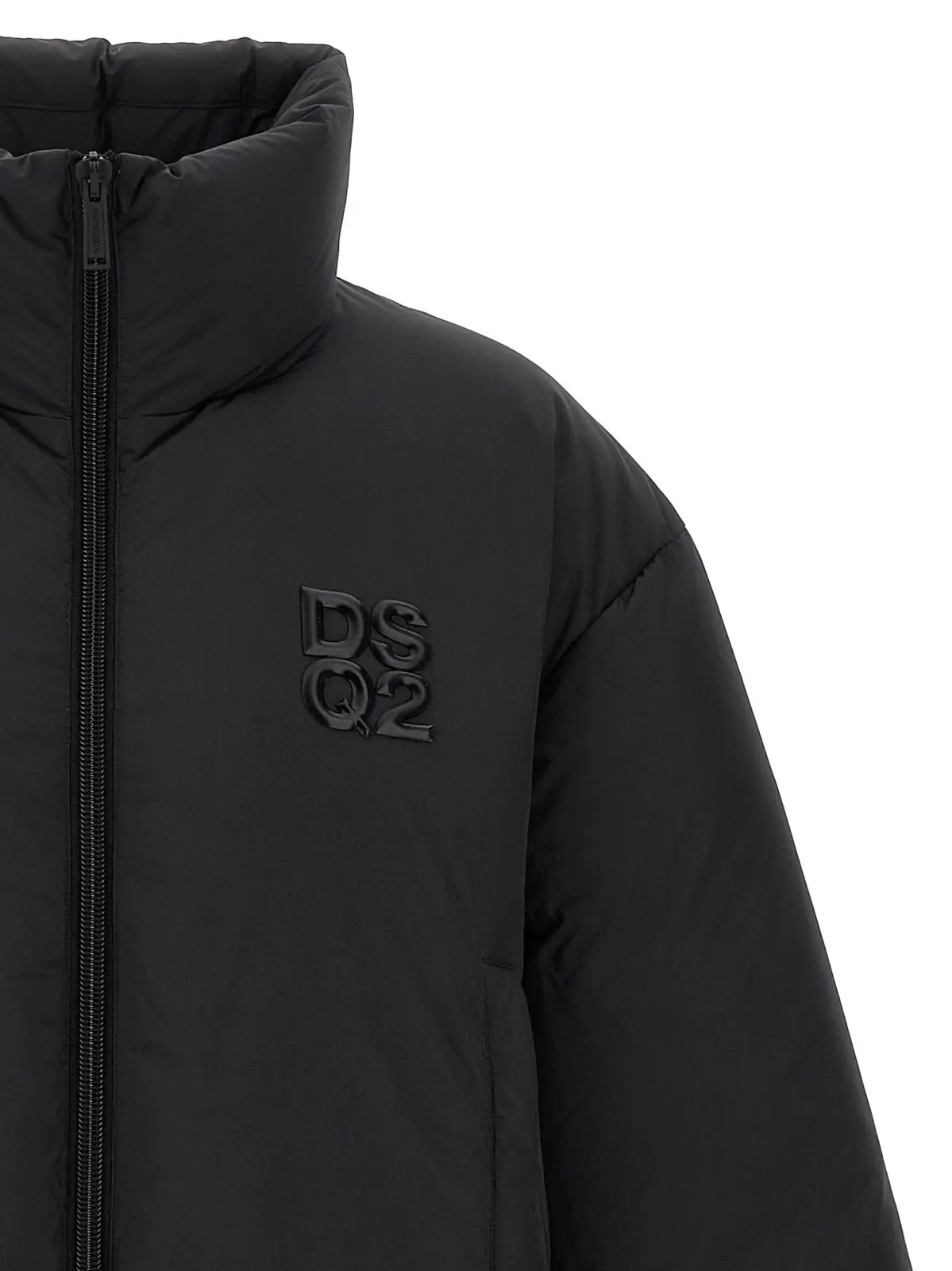 Куртка пухова Dsquared2 Ball Nylon Puffer Чорна 3 'Ball Nylon Puffer' down jacket Man DSQUARED2 Black