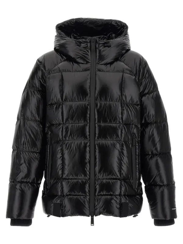 '3D down jacket' down jacket DSQUARED2 Black