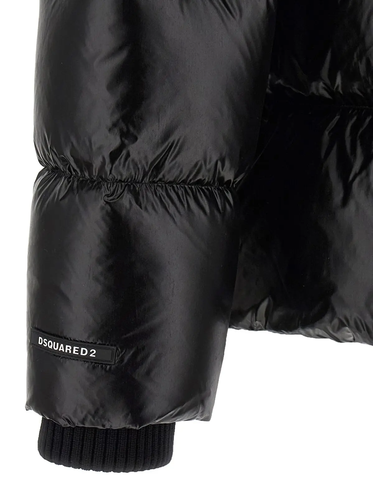 Куртка пухова Dsquared2 3D down jacket Чорна 4 '3D down jacket' down jacket 100% polyamide DSQUARED2 Black