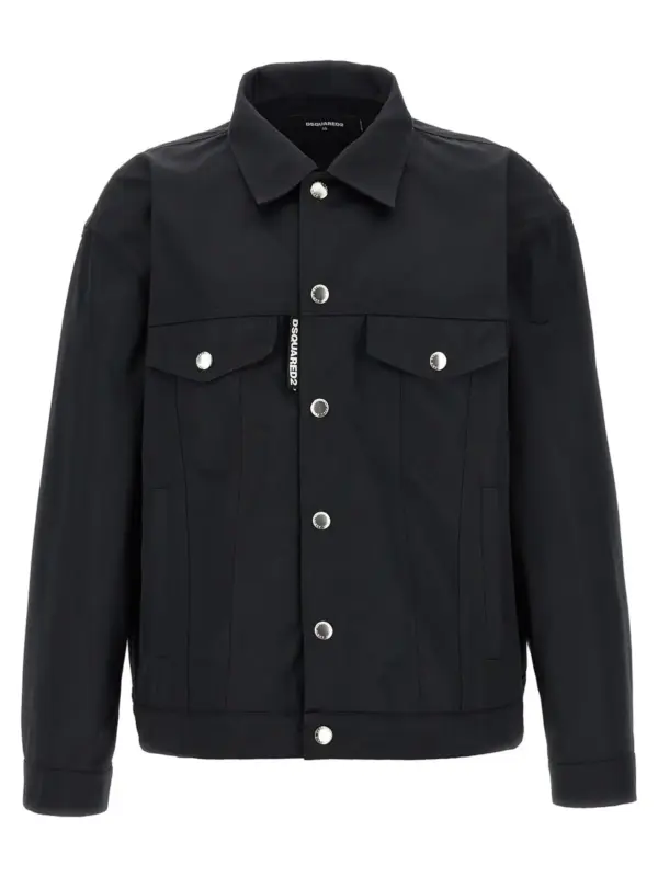'Ever Jean D2' jacket DSQUARED2 Black