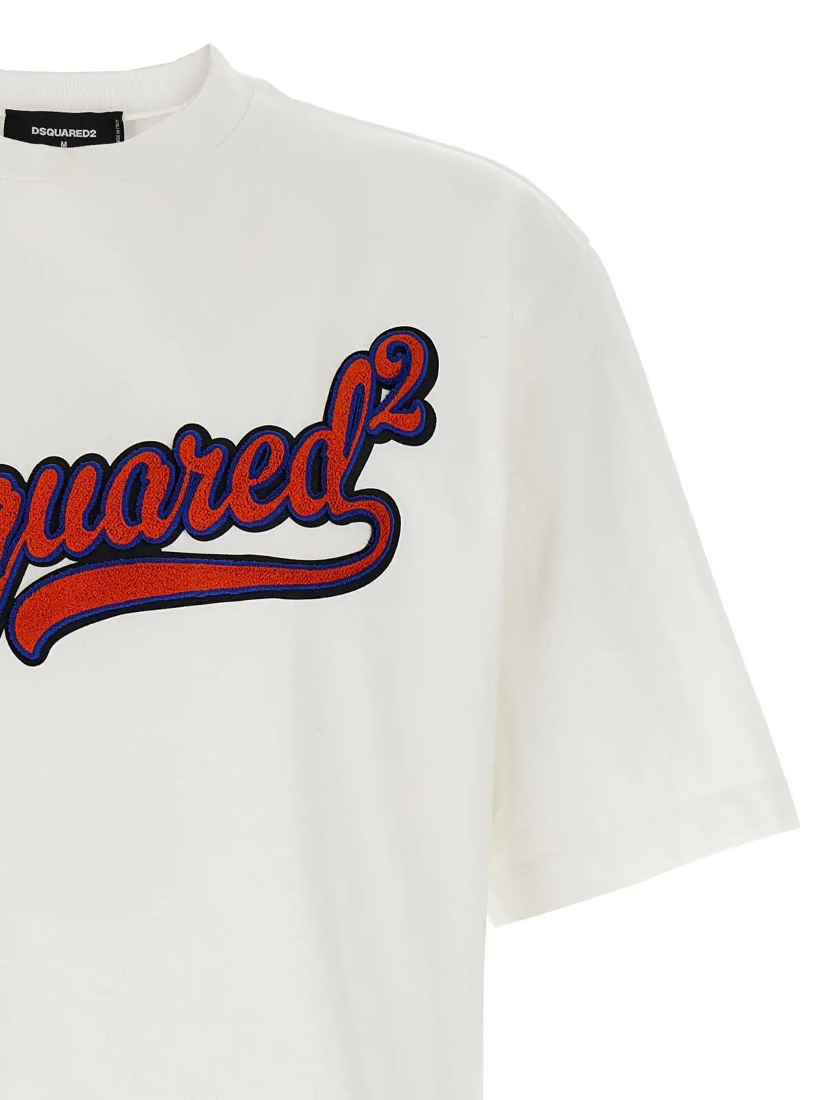 Футболка Dsquared2 Sponge Patch Біла 3 'Sponge Patch' T-shirt Man DSQUARED2 White